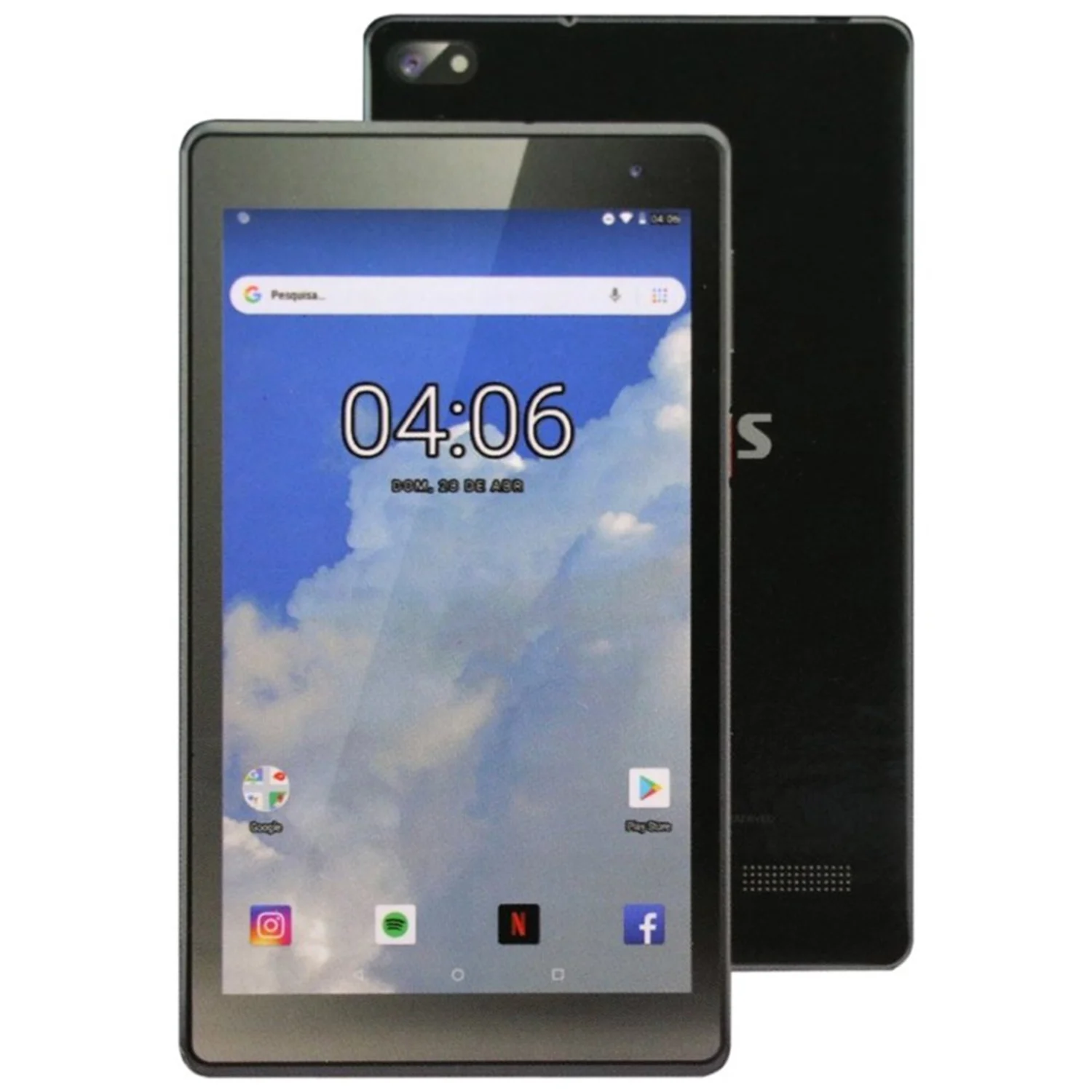 Tablet Genesis GT-7405 Tela 7" 16GB 1GB RAM - Preto