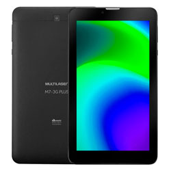 Tablet Multilaser M7 NB304 Tela 7" Wi-Fi 16GB 1GB RAM - Preto 
