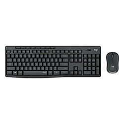 Mouse e teclado sem fio Logitech MK-295 SPA - Preto (920-009792)