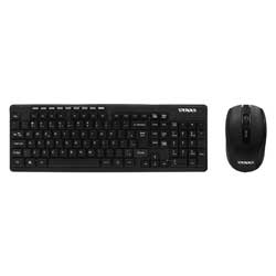 Kit Teclado e Mouse Satellite AK-751G Sem Fio Português - Preto