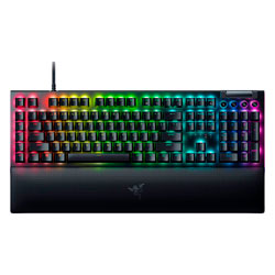 Teclado Gamer Razer Blackwidow V4 RZ03-04690200-R3U1 RGB Switch Green - Preto
