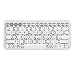 Teclado Logitech Pebble Keys 2 K380S 920-011784 Sem Fio - Branco