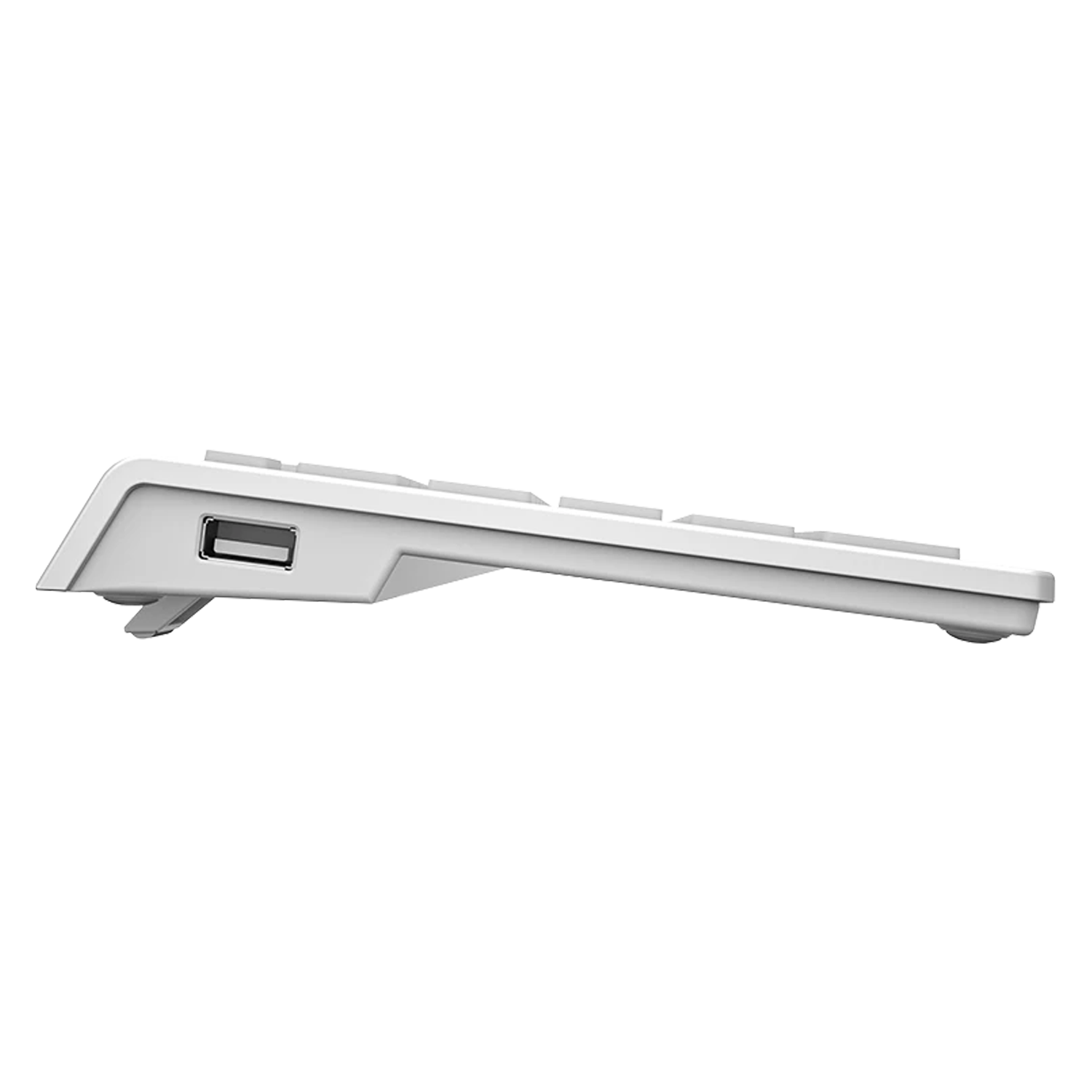 Teclado Mecânico Aigo V700 / USB Extension - Prata