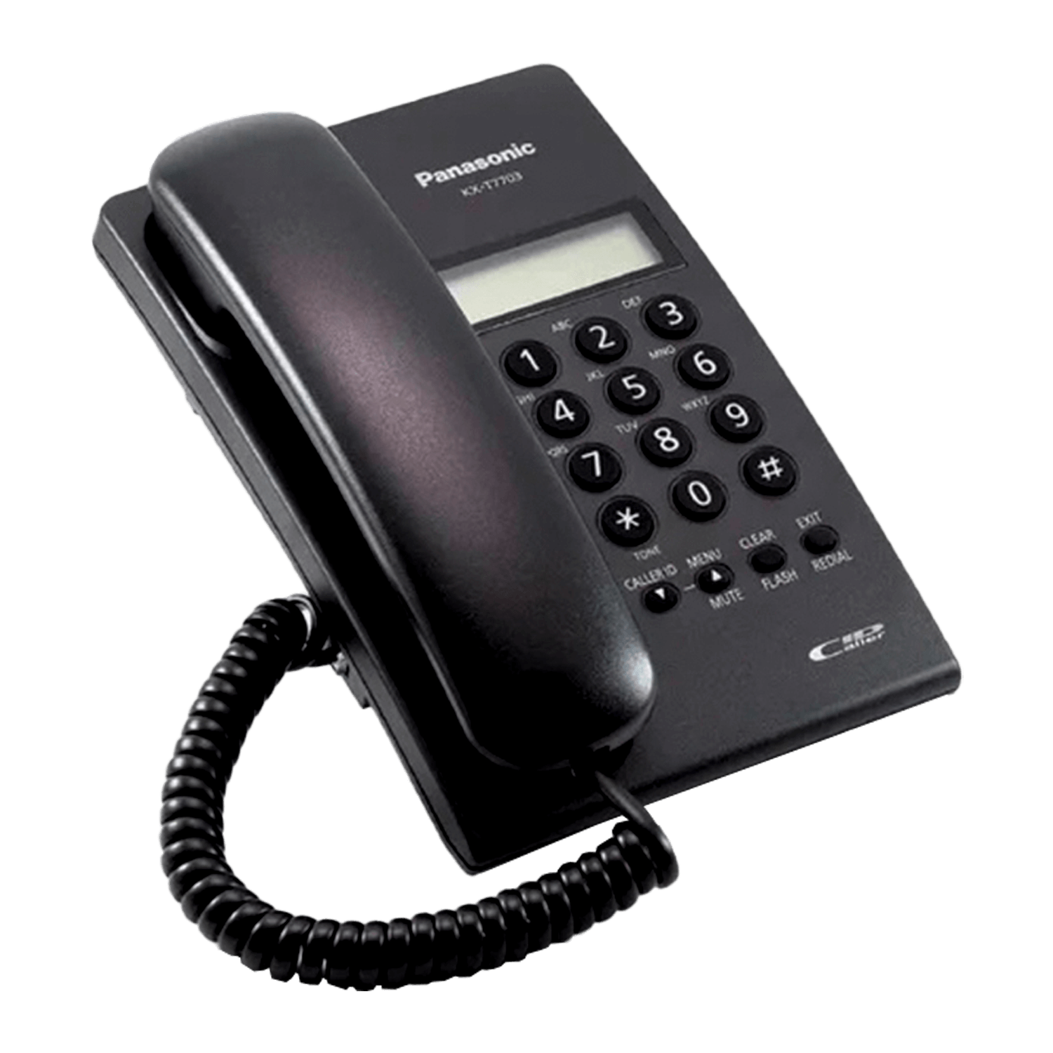 Telefone Panasonic KXT-7703X / Bina - Preto