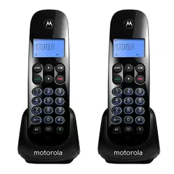 Telefone Motorola M-750 2 Base / Bivolt / Identificador de Chamadas / Viva Voz - Preto