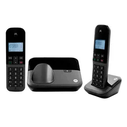Telefone Motorola M3000-2 Bina / 2 Base / Bivolt - Preto