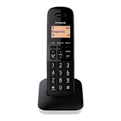 Telefone Panasonic KX-TGB310LAW 1 Base / 110V - Branco