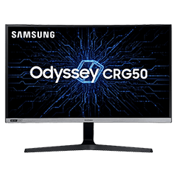 Monitor Curvo Samsung LC27RG50FQLZP 27" Full HD / HDMI / 240Hz - Preto