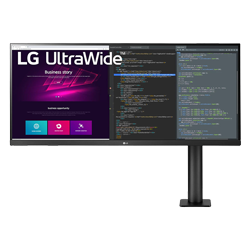 Monitor LG UltraWide Ergo 34WN780B / Tela 34'' / 75HZ / WQHD - Preto