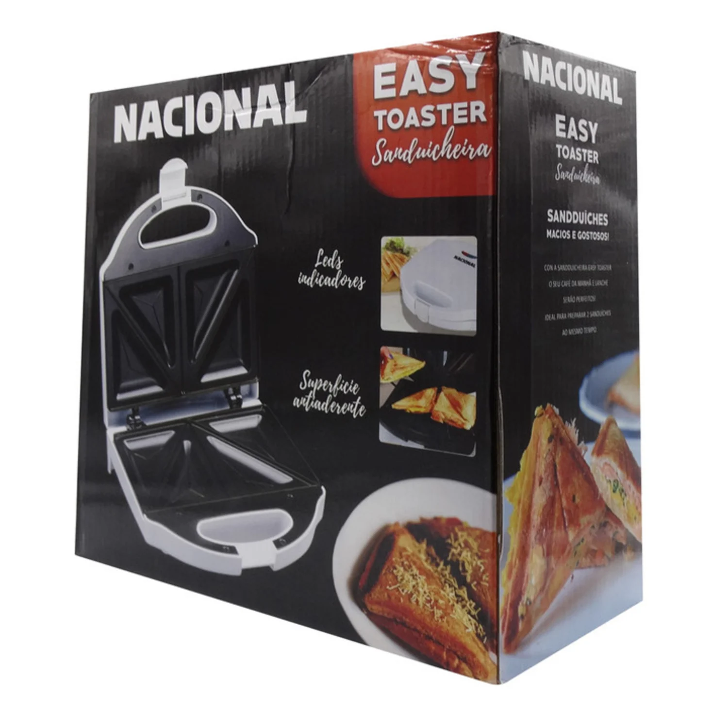 Sanduicheira Nacional Easy Toaster MOD-3339 220V - Branco