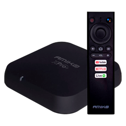 Receptor Amiko XPRO+ 2GB /16GB / Android / WIFI 5G / IPTV + TV ESPRESS