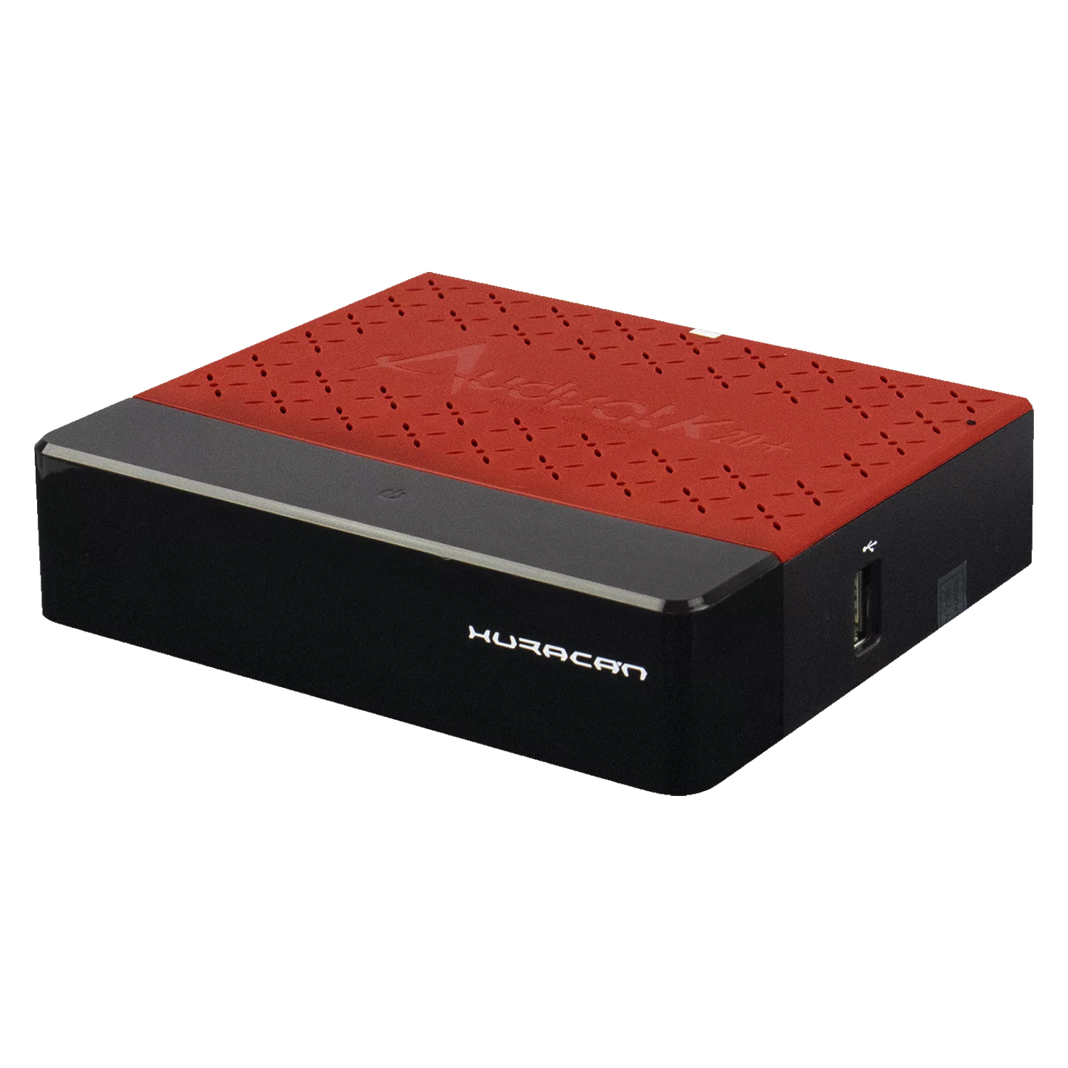 Receptor Audisat K20+ Huracan Full HD Wi-Fi - Preto Vermelho