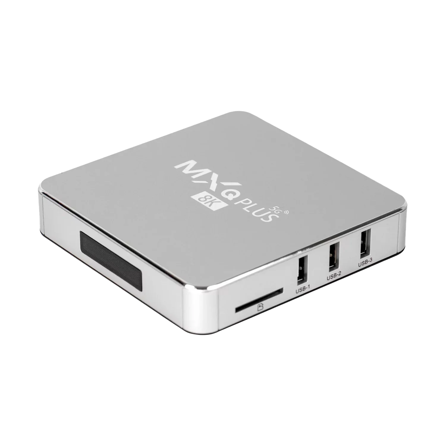 Receptor MXQ Plus 8K 5G 128GB 16GB RAM - Prata