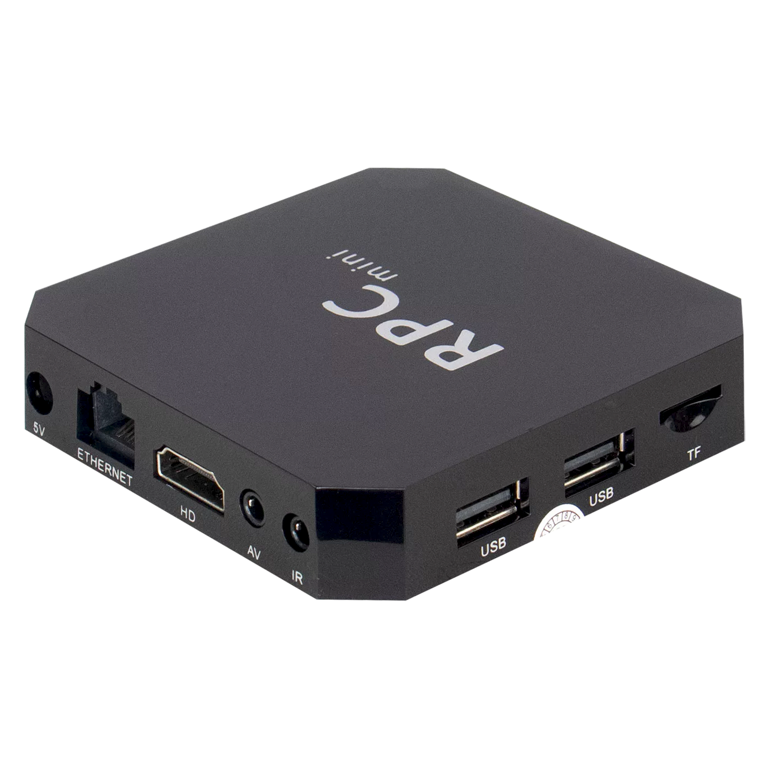 Receptor Sate TV Box RPC Mini 8K 128GB 16GB RAM Wi-Fi - Preto