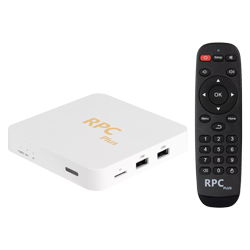 Receptor TV Box RPC Plus 8K 256GB 32GB RAM - Branco