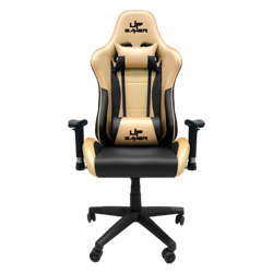 Cadeira Gamer UP-0678 - Preto e Dourado