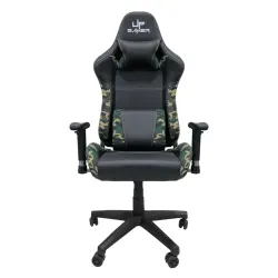 Cadeira Gamer UP Gamer UP-2025 - Preto e camuflado