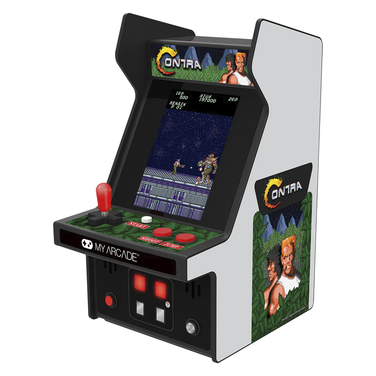 Console Dreamgear My Arcade Contra Micro Player - DGUNL-3280