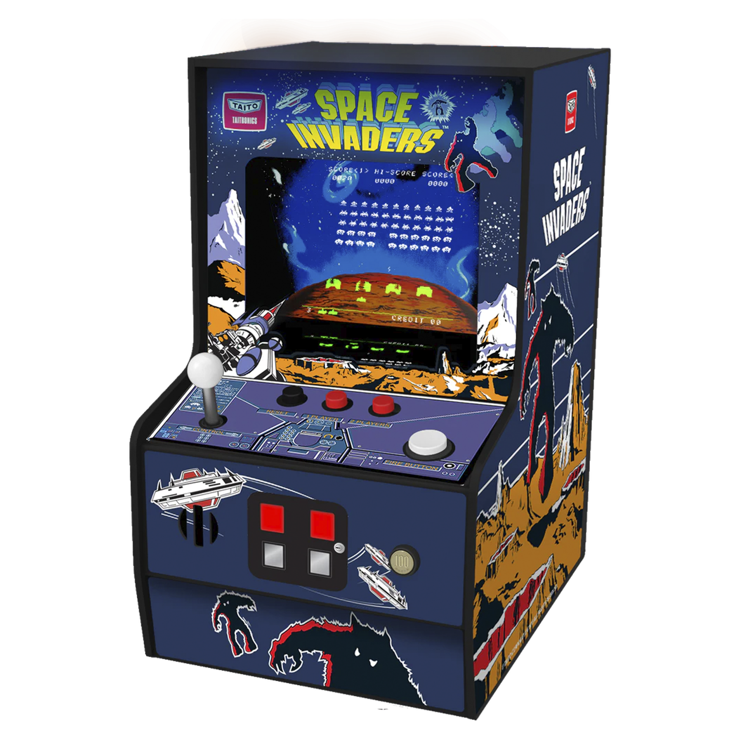 Console Dreamgear My Arcade Space Invaders Micro Player DGUNL-3279