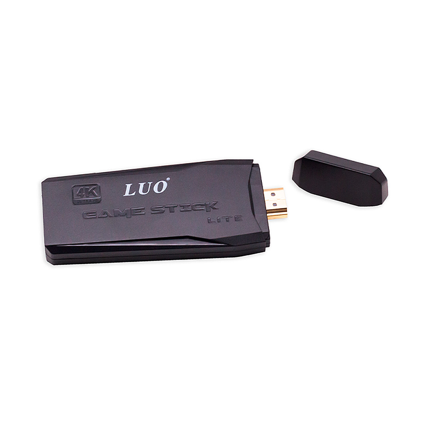 Console Luo Lite Game Stick 1000 Jogos 4K UHD 2 Controles Sem Fio - Preto (Sem Garantia)