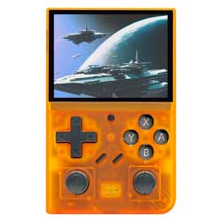 Console Portátil Game Boy D-R35Plus 64GB 8GB RAM SD Tela 3.5" - Laranja