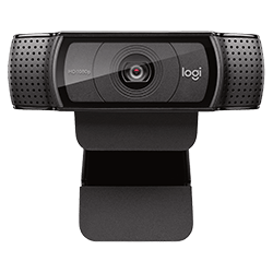 Webcam Logitech C920E Business Full HD 30 FPS Microfone Integrado 960-001360 - Preto