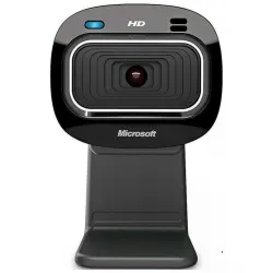 Webcam Microsoft Lifecam HD3000 HD 30 FPS Microfone Integrado T3H-00011 - Preto