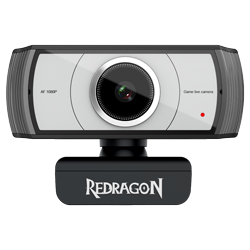Webcam Redragon Apex Full HD 30 FPS Microfone Integrado GW900-1 - Preto
