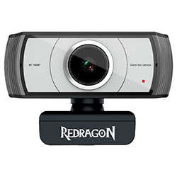 Webcam Redragon Apex GW900-1 / 1080p - Preto (Caixa Danificada)
