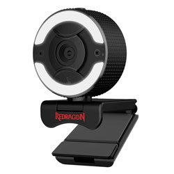 Webcam Redragon GW910 OneShot Full HD 30 FPS Microfone Integrado - Preto

