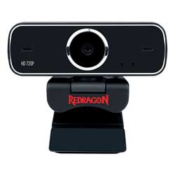 Webcam Redragon Skywalker Fobos HD 30 FPS Microfone Integrado GW600-1 - Preto (Caixa Danificada)