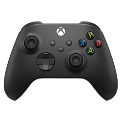 Controle Microsoft Wireless para Xbox One / X Series - Preto (QAT-00007)