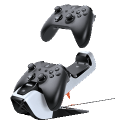 Power Stand Bionik para Xbox One - Preto e branco (BNK-9029)