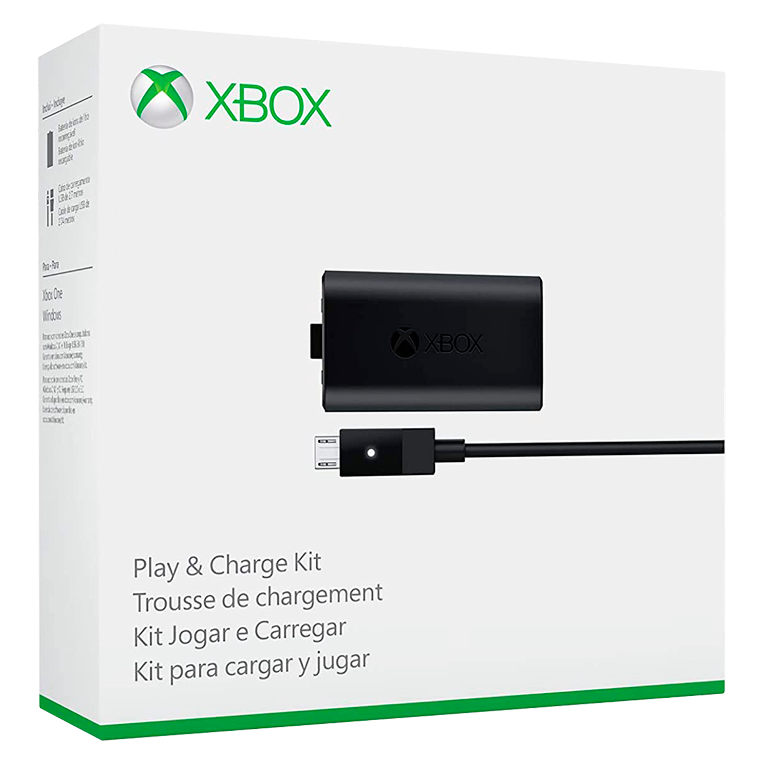Xbox One Play and Charge Kit - Bateria Recarregável