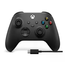 Controle Microsoft para Xbox Series / Com cabo USB-C - Preto (1V8-00007)