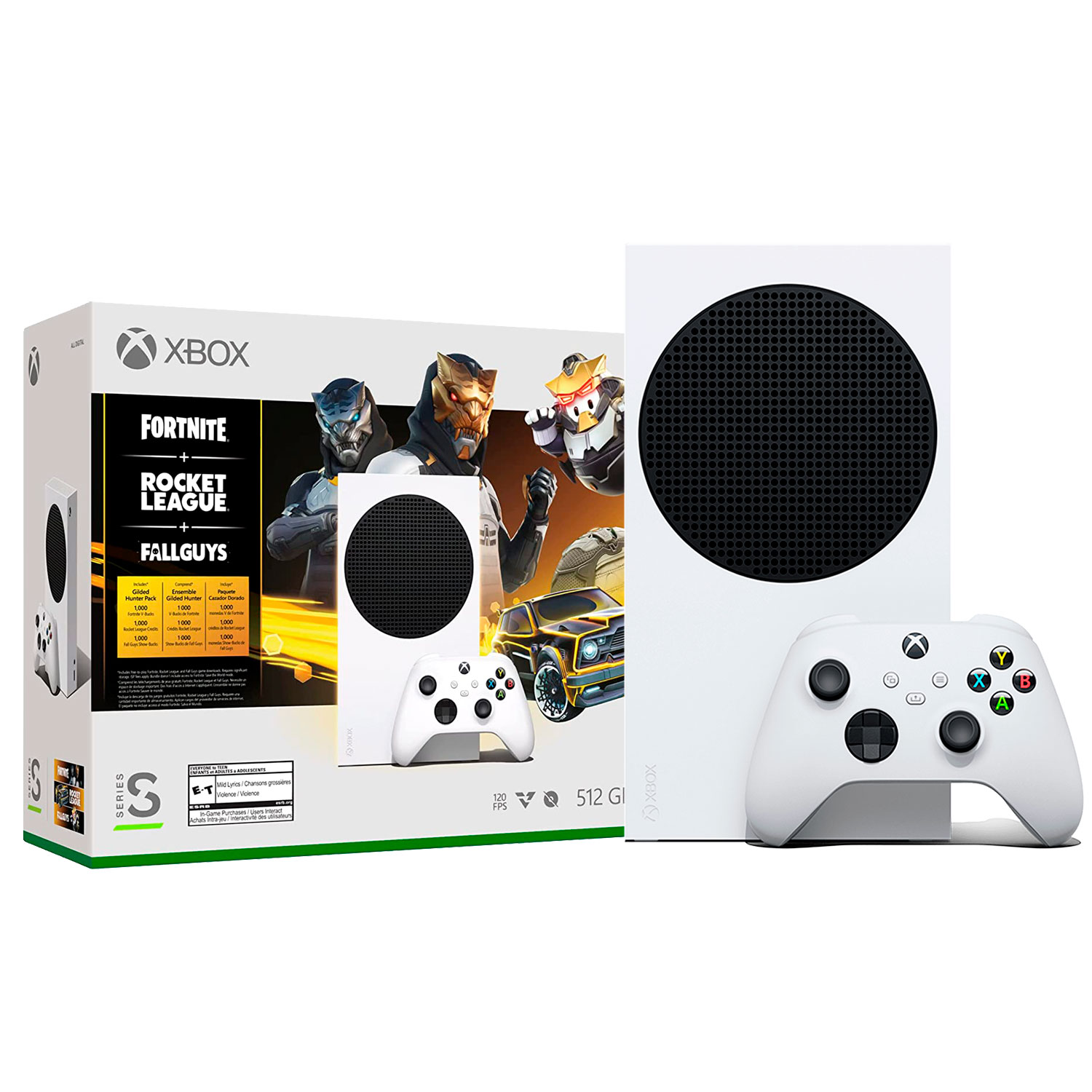 Xbox Series S, 512GB SSD, Branco, (EU), Console Microsoft - Nova Era Games  e Informática