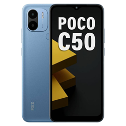Celular Xiaomi Poco C50 32GB / 2GB Ram / Dual Sim / Tela 6.52" / Câmeras 8MP+0.8MP e 5MP - Poco Royal Blue (India)