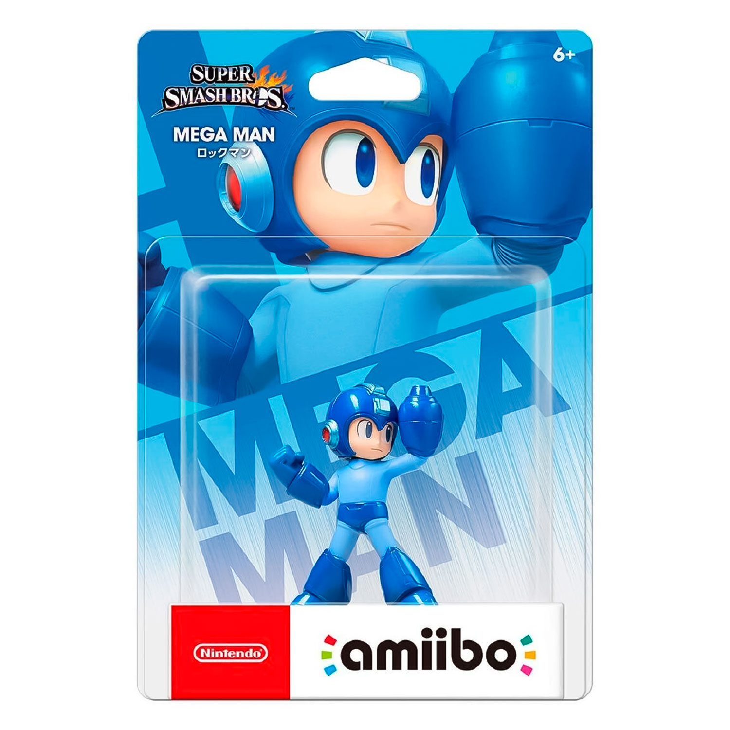 Boneco Amiibo Nintendo Mega Man - NVL-C-AACB