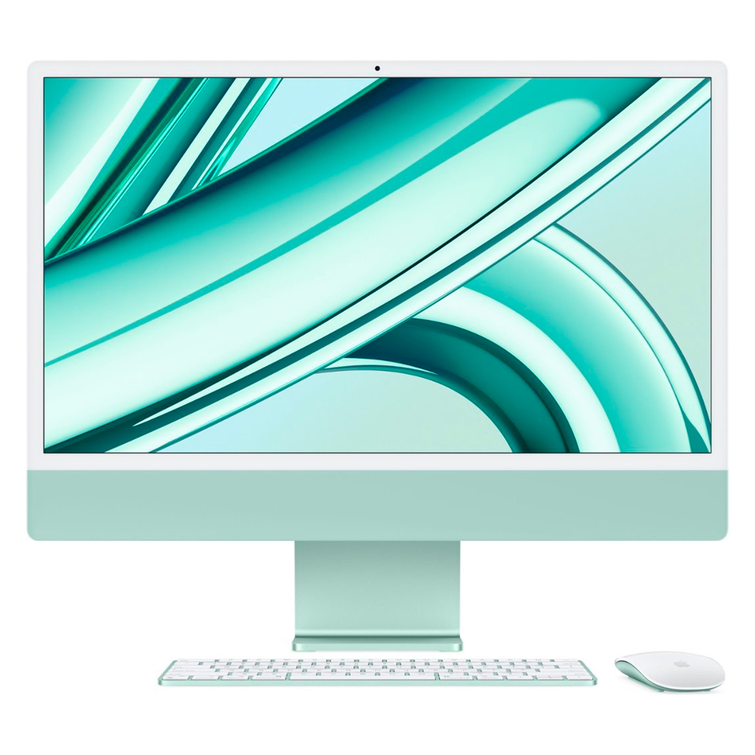 iMac Apple MQRA3LL/A M3 8GB 256GB SSD Tela 24" 4.5K - Verde