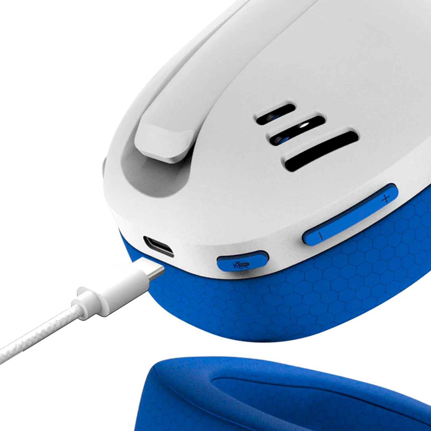 Headset Gamer Redragon Ire Pro H848 Bluetooth/Wireless - Branco e Azul