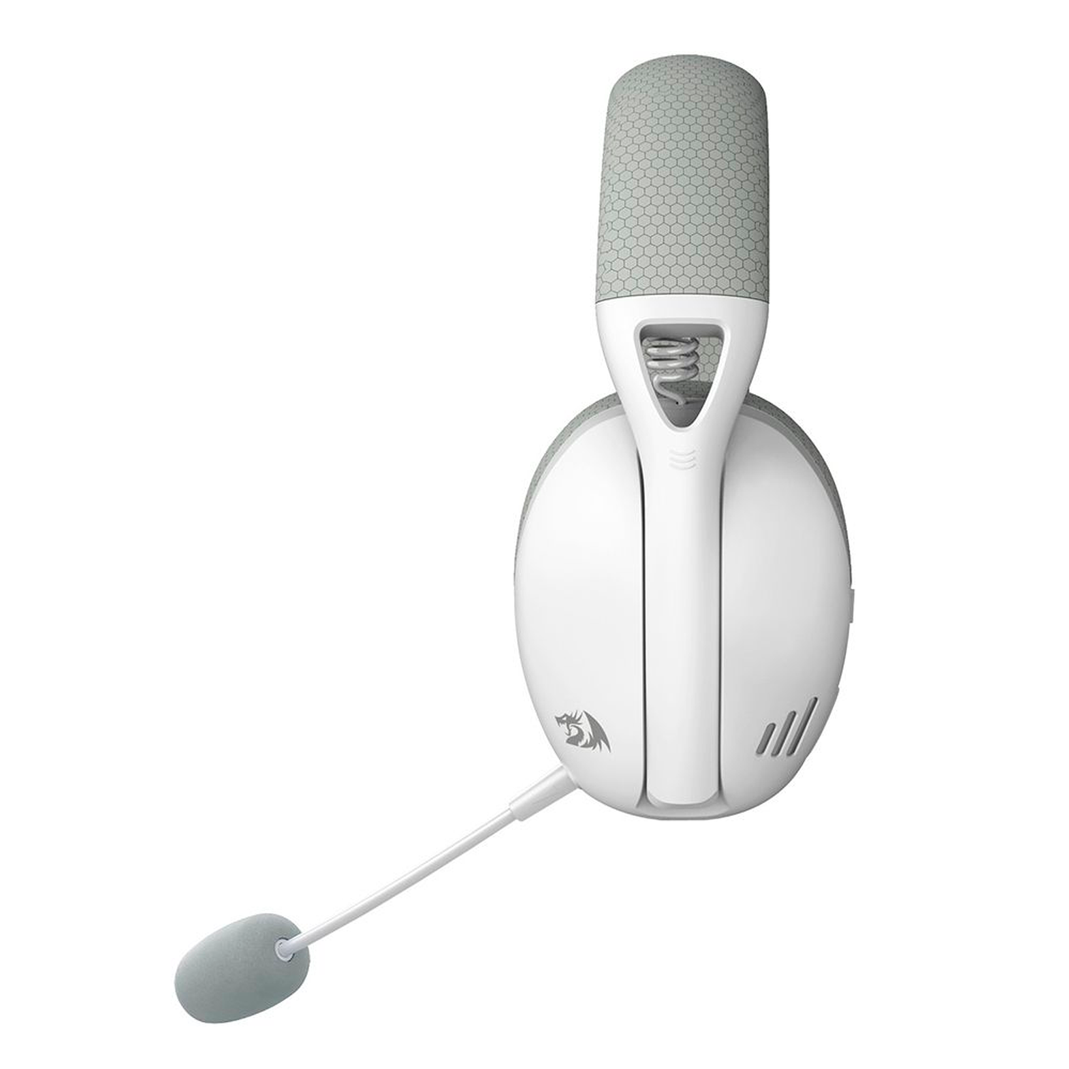 Headset Gamer Redragon Ire Pro H848 Bluetooth/Wireless - Branco e Cinza
