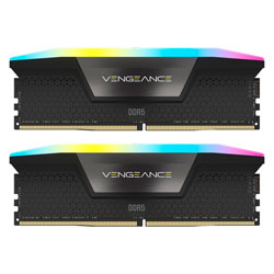 Memória RAM Corsair Vengeance RGB 96GB (2x48GB) DDR5 5200MHz - CMH96GX5M2B5200C38