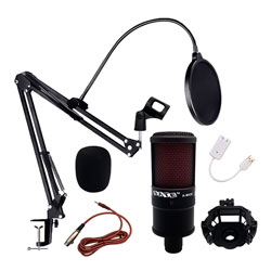 Microfone Satellite A-MK06 Live Broadcast - Preto