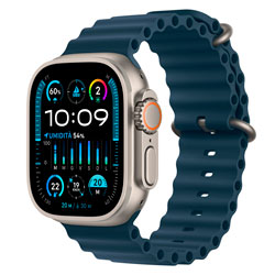Apple Watch Ultra 2 MREG3FD/A Celular + GPS Caixa Titânio 49mm - Oceano Azul

