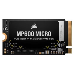 SSD M.2 Corsair MP600 Micro 1TB NVMe PCIe 4.0 - CSSD-F1000GBMP600MCR