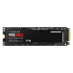 SSD M.2 Samsung 990 Pro 2TB NVMe PCIe 4.0 - MZ-V9P2T0B/AM