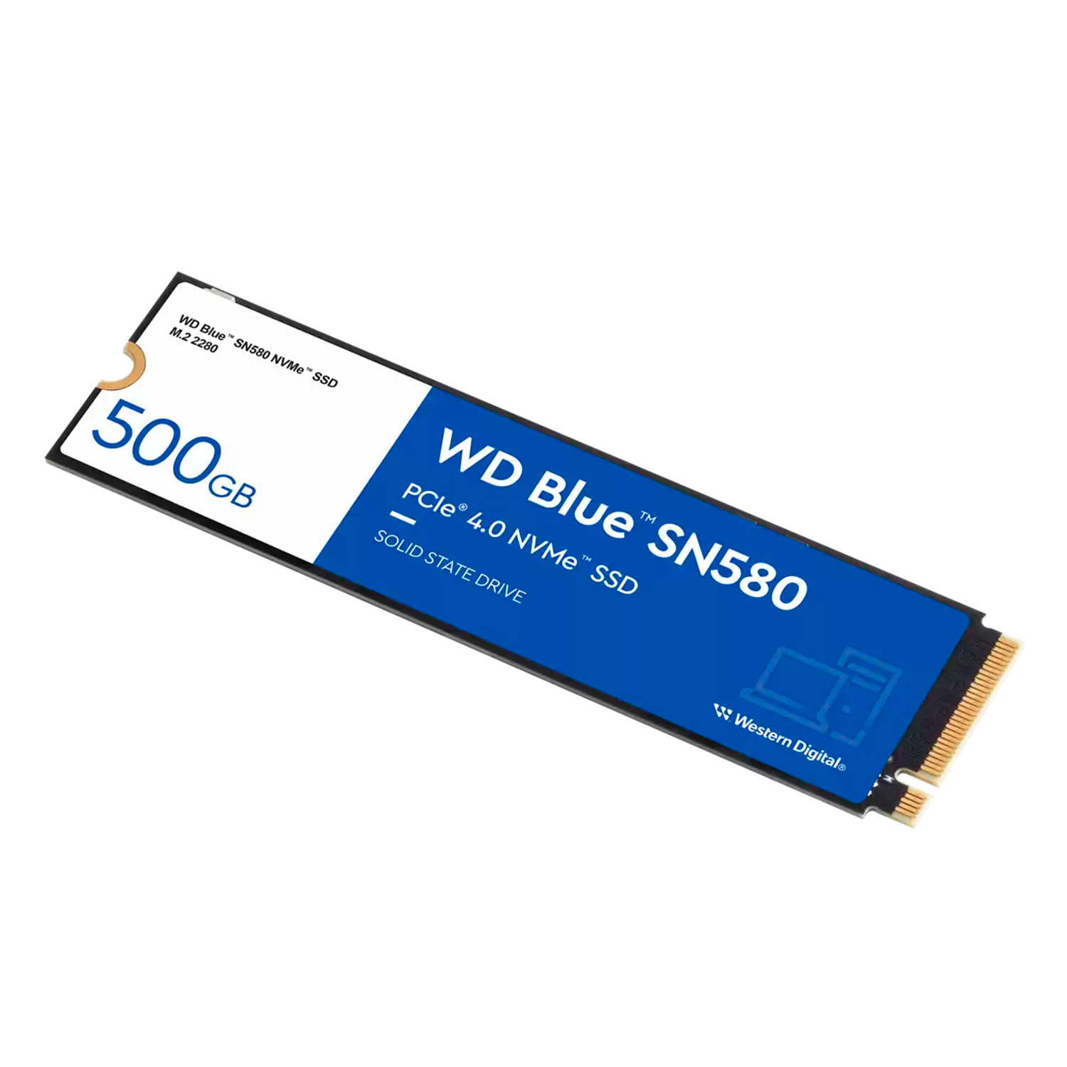 SSD M.2 Western Digital Blue SN580 500GB NVME Gen4 - WDS500G3B0E