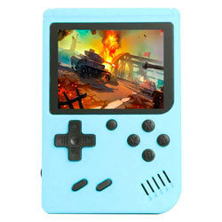 Console Portátil Game Boy Game Box Plus 500 Jogos - Azul