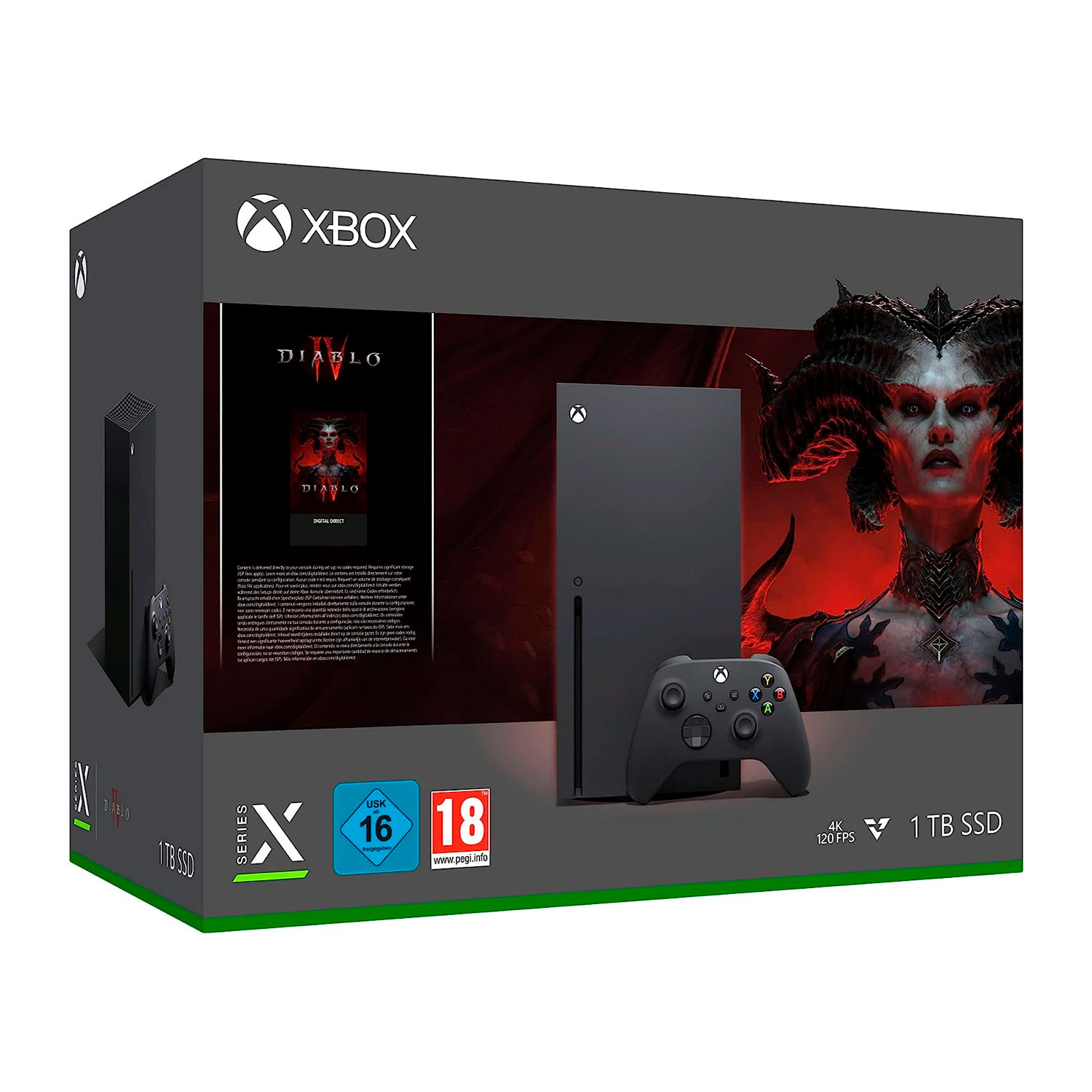 Console Xbox Series X Diablo IV Bundle 1TB SSD Europeu